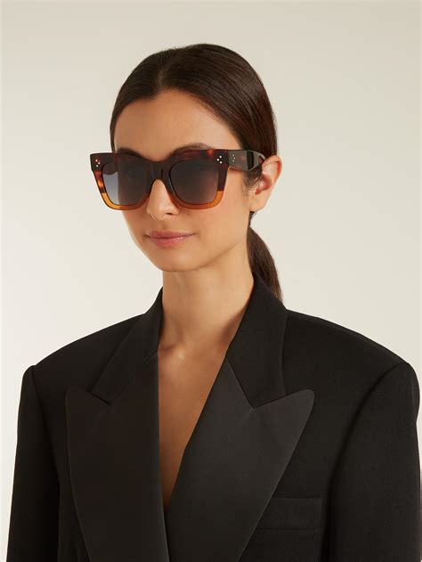 celine sunglasses cat|authentic Celine sunglasses.